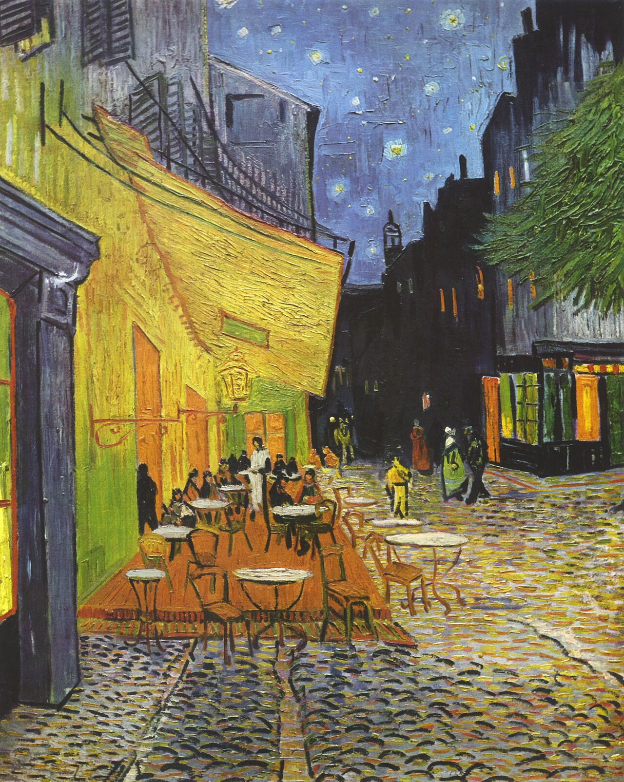 Cafe Terrace at Night by Vincent van Gogh